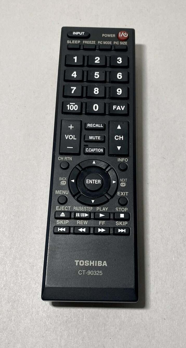 Toshiba CT-90325 Remote Control For 19c100u OEM Original